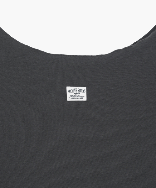 MILLO WOMEN（ミロウーマン）の「フィッテッドロングスリーブトップ [チャコール]（Tシャツ/カットソー・レディース・その他・ONE SIZE）」の4枚目の写真