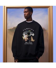 OHP x MOAI キャンピング no.3 裏起毛 スウェット