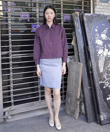 Noctia Shirt_Red Bean