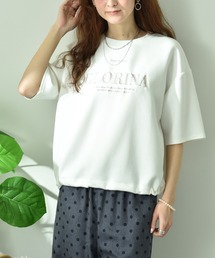 INTERPLANET | ＴＲダンボールロゴ刺繍プルオーバー(Tシャツ/カットソー)