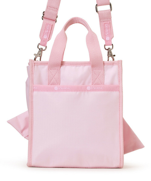 LeSportsac（レスポートサック）の「BOW MINI N/S TOTE ピンクボウズ（ショルダーバッグ・レディース・ピンク・FREE）」の6枚目の写真