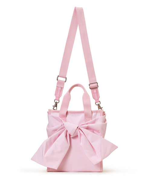 LeSportsac（レスポートサック）の「BOW MINI N/S TOTE ピンクボウズ（ショルダーバッグ・レディース・ピンク・FREE）」の7枚目の写真