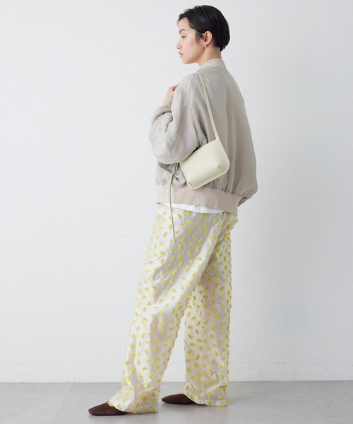 THE PAUSE（ザ ポーズ）の「【THE PAUSE】フラワージャガードパンツ（その他パンツ・レディース・ブラック/イエロー・FREE）」の12枚目の写真
