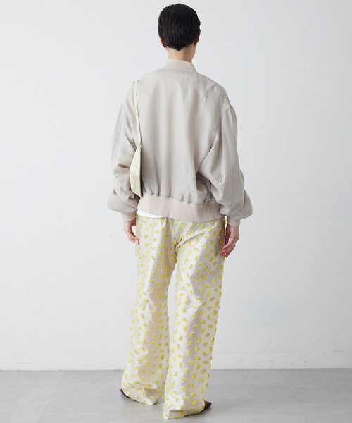 THE PAUSE（ザ ポーズ）の「【THE PAUSE】フラワージャガードパンツ（その他パンツ・レディース・ブラック/イエロー・FREE）」の13枚目の写真