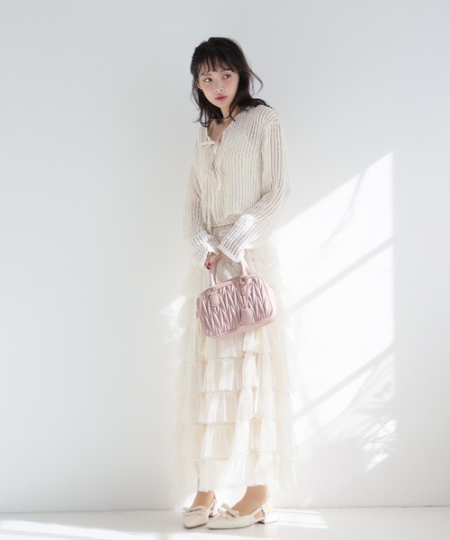VIVIAN(ヴィヴィアン)の「ダブルリボンスリングバックパンプス(パンプス・レディース・ブラック/アイボリー/クリアブラック/レオパード・M/S/LL/L)」の20枚目の写真