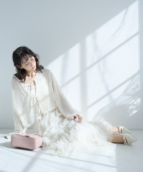 VIVIAN(ヴィヴィアン)の「ダブルリボンスリングバックパンプス(パンプス・レディース・ブラック/アイボリー/クリアブラック/レオパード・M/S/LL/L)」の21枚目の写真