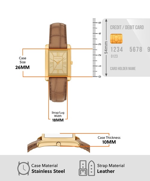 MICHAEL KORS（マイケルコース）の「マイケル・コース 腕時計 レディース アナログ レザー MK7584（アナログ腕時計・レディース・ブラウン・FREE）」の5枚目の写真