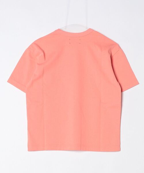 MEYAME(メヤメ)の「MEYAME/メヤメ ブランクTEE Ⅱ BLANK TEE Ⅱ(Tシャツ/カットソー・レディース・クリーム/ブラック/オレンジ・FREE)」の4枚目の写真