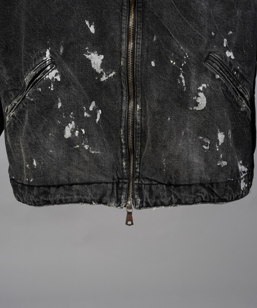 MAISON SPECIAL（メゾンスペシャル）の「《UNISEX》【Vintage Style Denim Fabric】Prime-Over ZIP Denim Jacket/【ヴィンテージスタイルデニム】プライムオーバージップジャケット【MAISON SPECIAL/メゾンスペシャル】■セットアップ対応■（デニムジャケット・メンズ・ブラック/ホワイト/ブルー・2/1/0）」の22枚目の写真