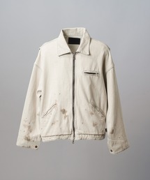 MAISON SPECIAL（メゾンスペシャル）の「《UNISEX》【Vintage Style Denim Fabric】Prime-Over ZIP Denim Jacket/【ヴィンテージスタイルデニム】プライムオーバージップジャケット【MAISON SPECIAL/メゾンスペシャル】■セットアップ対応■（デニムジャケット）」