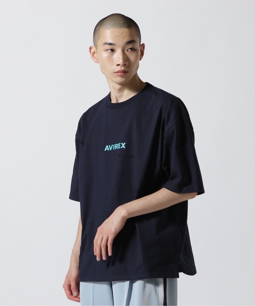 AVIREX(アヴィレックス)の「《WEB&DEPOT限定》CORE LOGO EMBROIDERY T-SHIRT / コア ロゴ エンブロイダリー ティーシャツ / AVIREX / アヴィレックス(Tシャツ/カットソー・メンズ・ネイビー/イエロー/オフホワイト/ブラック・LARGE/MEDIUM/XX-LARGE/X-LARGE)」の17枚目の写真