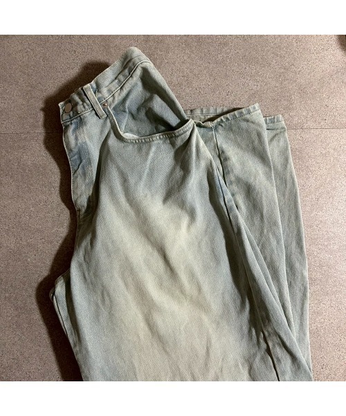 Flugge（フラッジー）の「カーブコクーンデニム（デニムパンツ・レディース・ブルー・SMALL）」の12枚目の写真