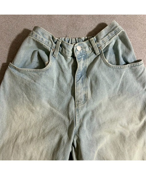 Flugge（フラッジー）の「カーブコクーンデニム（デニムパンツ・レディース・ブルー・SMALL）」の14枚目の写真