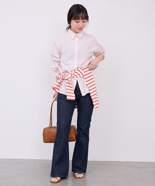 SLOBE IENA(スローブイエナ)の「ANTONELLO MASI SLOBE別注 ロングハンドルボストン GABRIELLA(ボストンバッグ・レディース・ブラック/キャメル・FREE)」の13枚目の写真