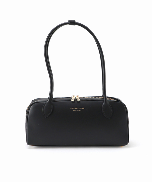 SLOBE IENA(スローブイエナ)の「ANTONELLO MASI SLOBE別注 ロングハンドルボストン GABRIELLA(ボストンバッグ・レディース・ブラック/キャメル・FREE)」の15枚目の写真