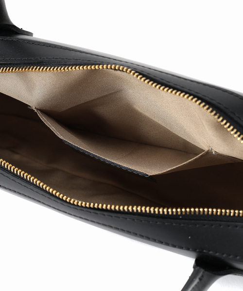 SLOBE IENA(スローブイエナ)の「ANTONELLO MASI SLOBE別注 ロングハンドルボストン GABRIELLA(ボストンバッグ・レディース・ブラック/キャメル・FREE)」の21枚目の写真