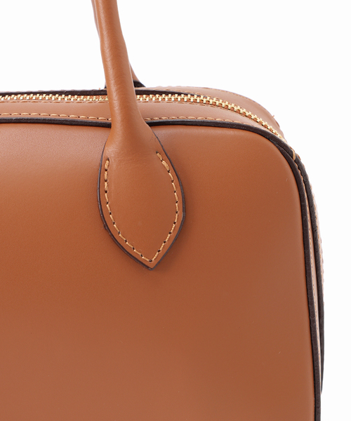 SLOBE IENA（スローブイエナ）の「ANTONELLO MASI SLOBE別注 ロングハンドルボストン GABRIELLA（ボストンバッグ・レディース・ブラック/キャメル・FREE）」の14枚目の写真