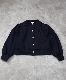 la poche biscuit | パールボタンカーディガン（ポンチ素材）(カーディガン/ボレロ)