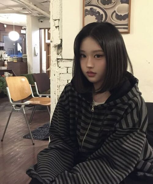 HAVISM(ヘビズム)の「MULTI STRIPE ZIP UP HOOD(BLACK)(パーカー・レディース・その他・ONE SIZE)」の12枚目の写真