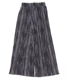 着心地楽ちん!さらっと軽やかプリーツパンツ 股下66cm