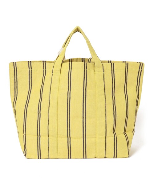 beej(ビージ)の「【WEB限定】beej / ストライプ トートバッグ(トートバッグ・レディース・ブラック/イエロー・ONE SIZE)」の10枚目の写真