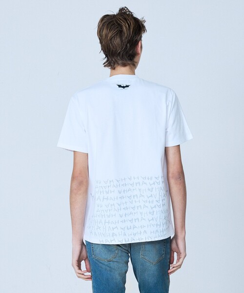 5351 POUR LES HOMMES（ゴーサンゴーイチプールオム）の「【The Joker×5351】半袖 プリント Tシャツ（Tシャツ/カットソー・メンズ・ホワイト/ブラック・50/48/46/44）」の5枚目の写真