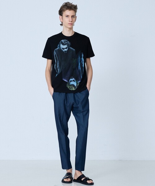 5351 POUR LES HOMMES（ゴーサンゴーイチプールオム）の「【The Joker×5351】半袖 プリント Tシャツ（Tシャツ/カットソー・メンズ・ホワイト/ブラック・50/48/46/44）」の18枚目の写真