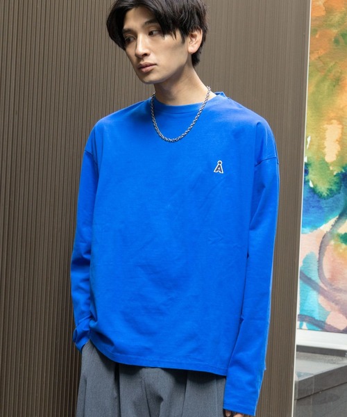 ALAND(エーランド)の「【UNISEX】ALAND/ワッペンロゴロンT(Tシャツ/カットソー・レディース・ホワイト/ブラック/レッド/ブルー・MEDIUM/LARGE)」の12枚目の写真