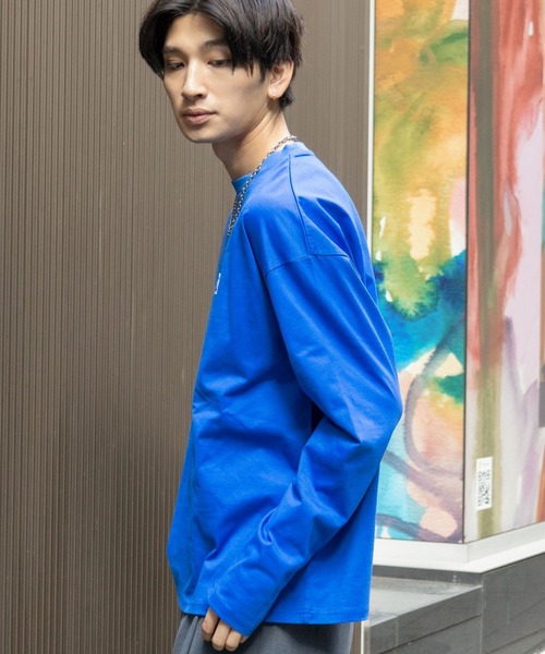 ALAND(エーランド)の「【UNISEX】ALAND/ワッペンロゴロンT(Tシャツ/カットソー・レディース・ホワイト/ブラック/レッド/ブルー・MEDIUM/LARGE)」の13枚目の写真
