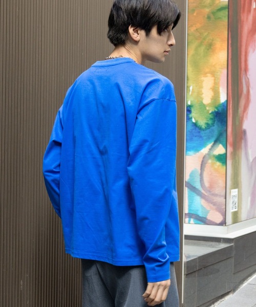 ALAND(エーランド)の「【UNISEX】ALAND/ワッペンロゴロンT(Tシャツ/カットソー・レディース・ホワイト/ブラック/レッド/ブルー・MEDIUM/LARGE)」の14枚目の写真