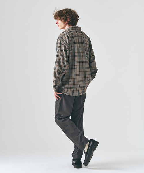 417 EDIFICE（フォーワンセブンエディフィス）の「フェードチェックシャツ（シャツ/ブラウス・メンズ・グリーン/ピンク/ベージュ・LARGE/MEDIUM）」の5枚目の写真