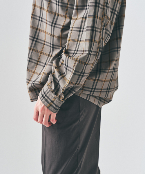 417 EDIFICE（フォーワンセブンエディフィス）の「フェードチェックシャツ（シャツ/ブラウス・メンズ・グリーン/ピンク/ベージュ・LARGE/MEDIUM）」の11枚目の写真