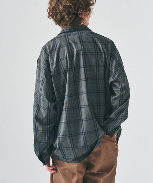 417 EDIFICE（フォーワンセブンエディフィス）の「フェードチェックシャツ（シャツ/ブラウス・メンズ・グリーン/ピンク/ベージュ・LARGE/MEDIUM）」の16枚目の写真