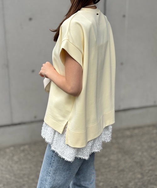 ライトダンボールサイドスリットプルオーバー Emma Taylor│STYLEDOOR