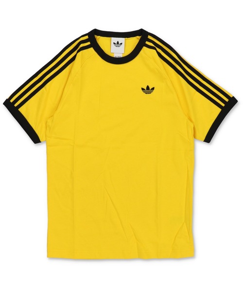 adidas（アディダス）の「【adidas/アディダス】スリーストライプス半袖Tシャツ/全4色/2サイズ展開（Tシャツ/カットソー・レディース・ボルドー/ホワイト/ブラック/イエロー/ネイビー・M/S）」の20枚目の写真