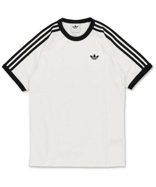 adidas（アディダス）の「【adidas/アディダス】スリーストライプス半袖Tシャツ/全4色/2サイズ展開（Tシャツ/カットソー・レディース・ボルドー/ホワイト/ブラック/イエロー/ネイビー・M/S）」の21枚目の写真