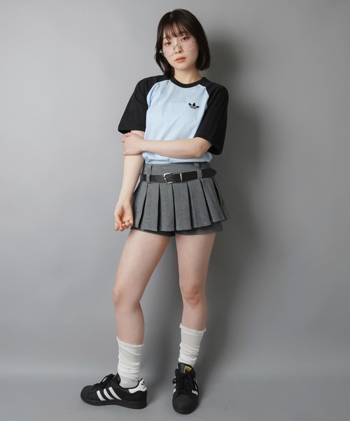adidas(アディダス)の「【adidas/アディダス】スリーストライプス半袖Tシャツ/全7色/2サイズ展開(Tシャツ/カットソー・レディース・ボルドー/ホワイト/ブラック/イエロー/ネイビー/サックスブルー/ブルー・M/S)」の22枚目の写真