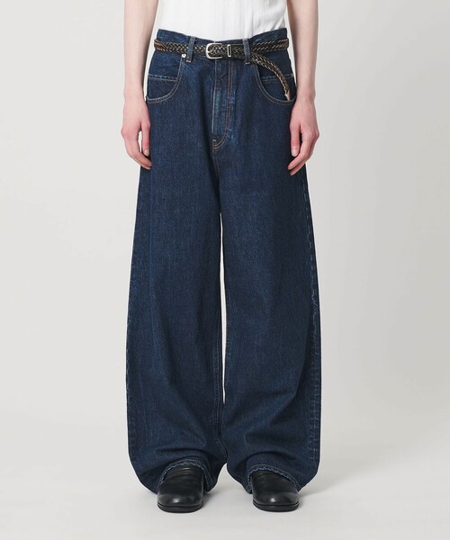 MONKEY TIME（モンキータイム）の「デニム ルーズ ポケット バギー パンツ（デニムパンツ・メンズ・ネイビー/ライトブルー・XL/L/M/S）」の7枚目の写真