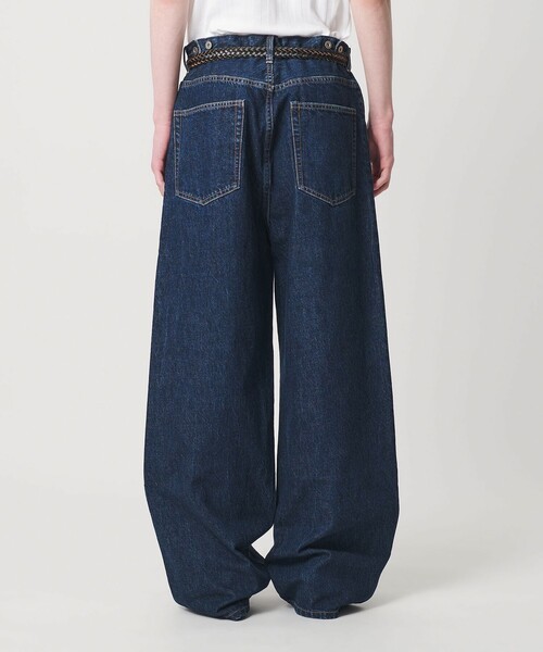 MONKEY TIME（モンキータイム）の「デニム ルーズ ポケット バギー パンツ（デニムパンツ・メンズ・ネイビー/ライトブルー・XL/L/M/S）」の9枚目の写真