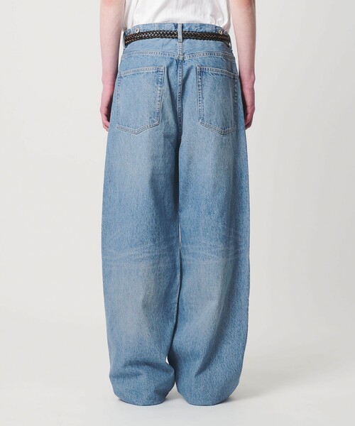 MONKEY TIME（モンキータイム）の「デニム ルーズ ポケット バギー パンツ（デニムパンツ・メンズ・ネイビー/ライトブルー・XL/L/M/S）」の16枚目の写真