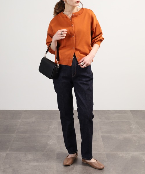 SIGNATURE(シグネチャ)の「Signatureタイトストレートパンツ(その他パンツ・レディース・グレー/ネイビー/ホワイト・M/M-L/S-M)」の14枚目の写真