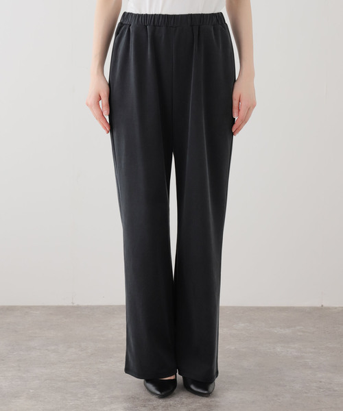 EDIT. FOR LULU（エディットフォールル）の「フィブリルバックサテン パンツ（スラックス・レディース・ブラック/ブラウン・34/36）」の12枚目の写真