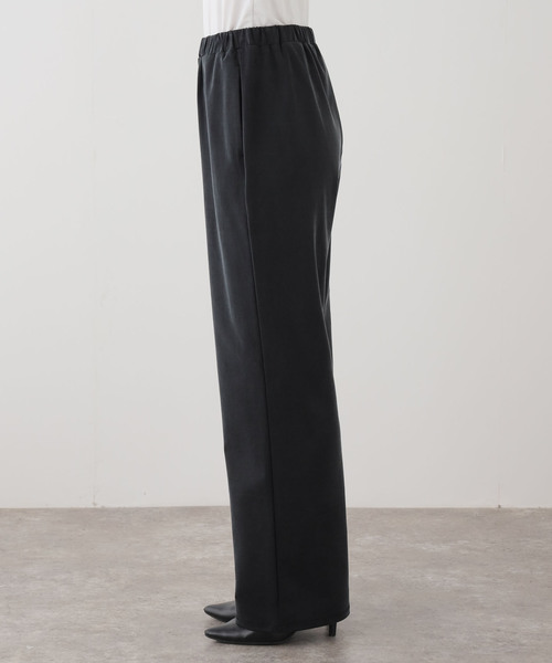 EDIT. FOR LULU（エディットフォールル）の「フィブリルバックサテン パンツ（スラックス・レディース・ブラック/ブラウン・34/36）」の13枚目の写真