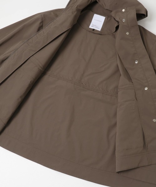 URBAN RESEARCH ROSSO WOMEN(アーバンリサーチ ロッソ)の「ELENDEEK DRAWSTRING MOUNTAIN PARKA(マウンテンパーカー・レディース・オフホワイト/ブラウン・FREE)」の8枚目の写真