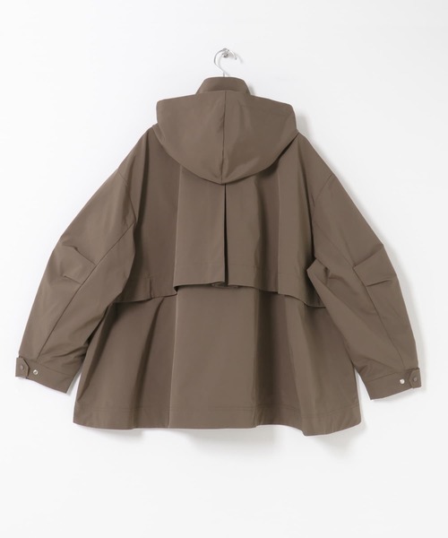 URBAN RESEARCH ROSSO WOMEN(アーバンリサーチ ロッソ)の「ELENDEEK DRAWSTRING MOUNTAIN PARKA(マウンテンパーカー・レディース・オフホワイト/ブラウン・FREE)」の9枚目の写真