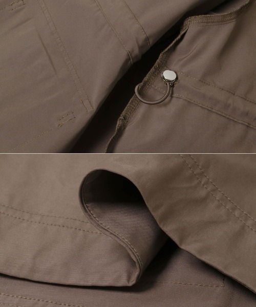 URBAN RESEARCH ROSSO WOMEN(アーバンリサーチ ロッソ)の「ELENDEEK DRAWSTRING MOUNTAIN PARKA(マウンテンパーカー・レディース・オフホワイト/ブラウン・FREE)」の10枚目の写真