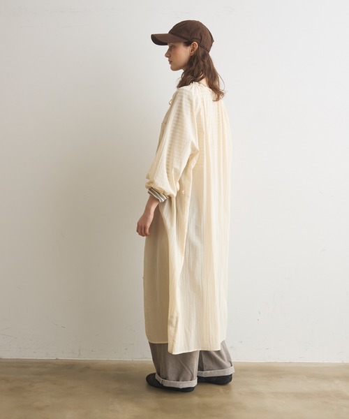 Crisp(クリスプ)の「モチーフレースデザインスモックワンピース(ワンピース・レディース・アイボリー・FREE)」の21枚目の写真