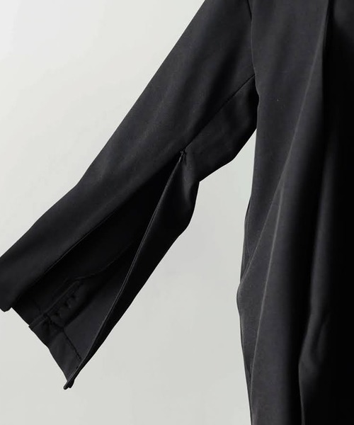 antiqua(アンティカ)の「ノーカラー ジャケット(ノーカラージャケット・レディース・ブラック・ONESIZE)」の13枚目の写真