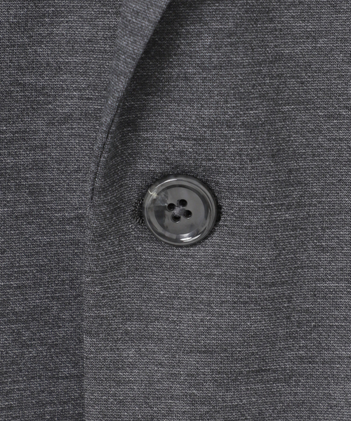 B.C STOCK（ベーセーストック）の「PONTE PRINT 2B ジャケット（テーラードジャケット・メンズ・チャコールグレー/ネイビー/ブラック・X-LARGE/LARGE/MEDIUM/SMALL）」の18枚目の写真