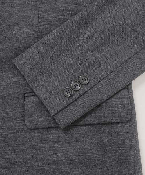 B.C STOCK（ベーセーストック）の「PONTE PRINT 2B ジャケット（テーラードジャケット・メンズ・チャコールグレー/ネイビー/ブラック・X-LARGE/LARGE/MEDIUM/SMALL）」の21枚目の写真